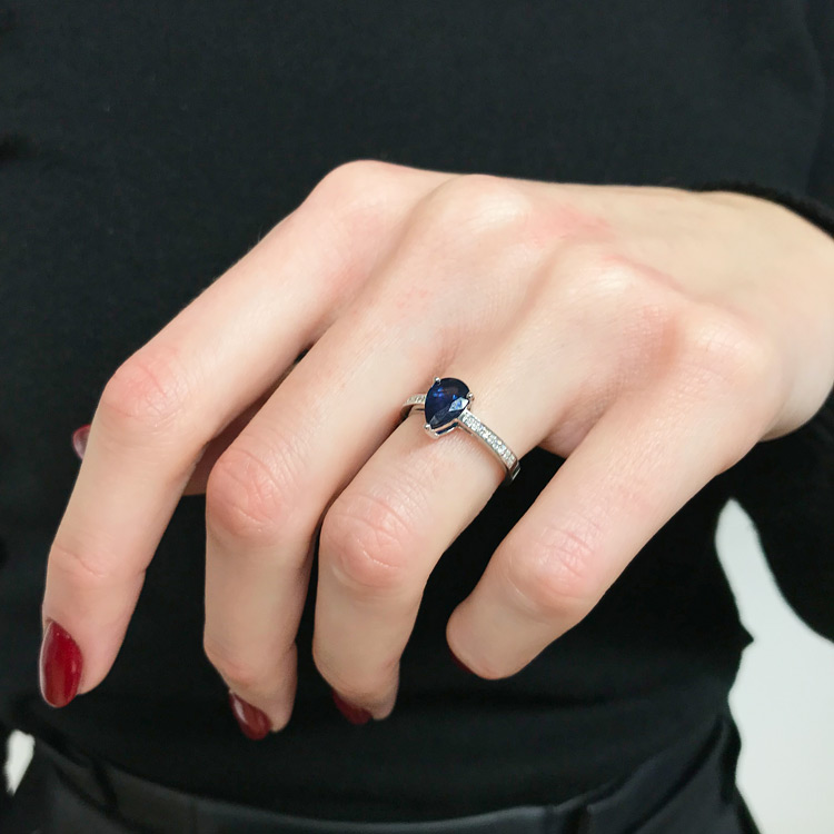 Sapphire ring KV20911