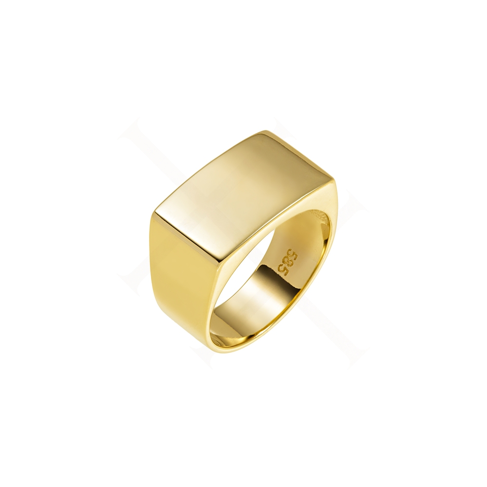 γυναικείο δαχτυλίδι σεβαλιέ χρυσό chevalier