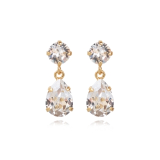 Caroline Svedbom Mini Drop Earrings Gold / Crystal