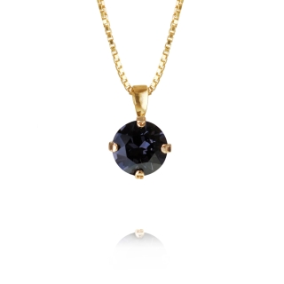 Caroline Svedbom Classic Petite Necklace Gold / Graphite