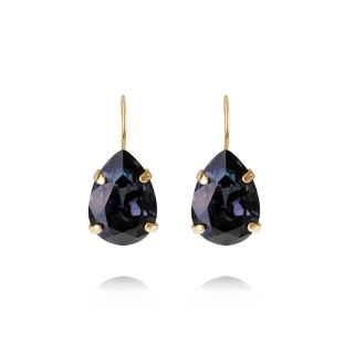 Caroline Svedbom Mini Drop Clasp Earrings Gold / Graphite