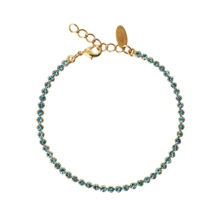 Anklet Chain Caroline Svedbom Siri / Light Turquoise
