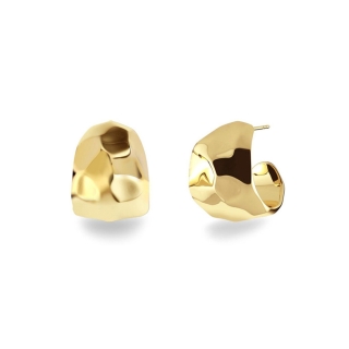 Edblad Fairfax Creoles L Gold Earrings