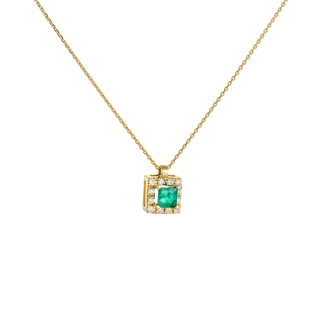 Emerald pendant