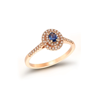 Ring with Sapphire