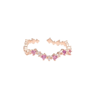 Ring Lily and Rose Petite Capella Pink Ruby