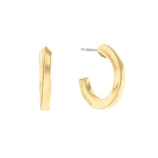Calvin Klein Twisted Ring Earrings
