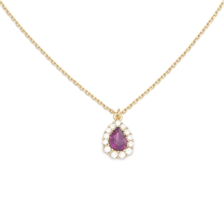Lily and Rose Amelie Amethyst Necklace