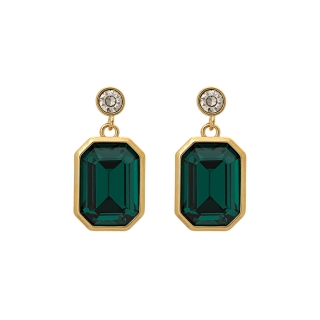 Earrings Lily and Rose Diane Emerald