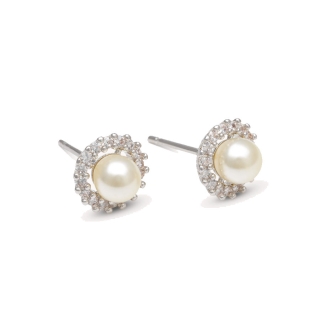Rossete Earrings Lily and Rose Colette Pearl Ivory