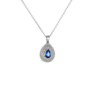 Sapphire pendant