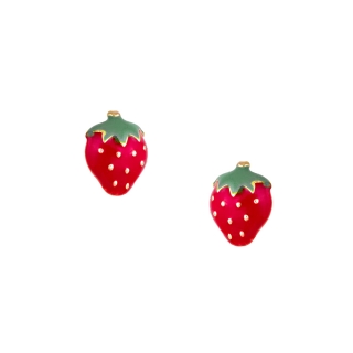 Σκουλαρίκια Φράουλα
