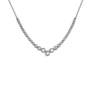 Rosette necklace
