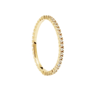 Eternity ring PDPAOLA White Essential Gold