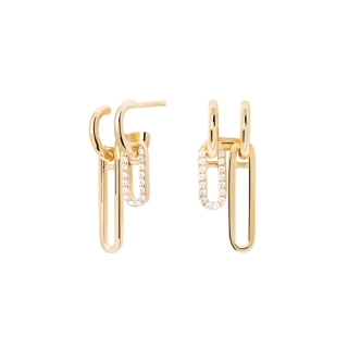 Hoop Earrings PDPAOLA Nexa Gold