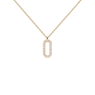 Female necklace PDPAOLA Abi Gold
