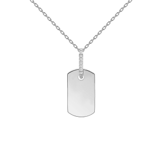 Female Necklace PDPAOLA Bond Silver