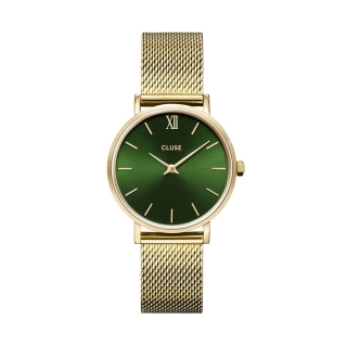 Cluse Minuit Gold Green