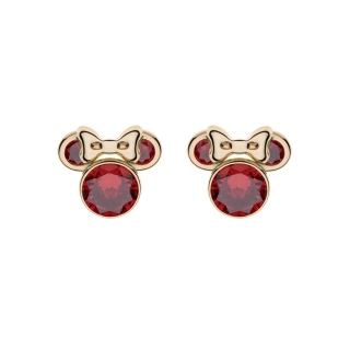 Minnie Mouse Birthstone January earrings