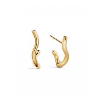 AYO Tube Gold Hoops Earrings