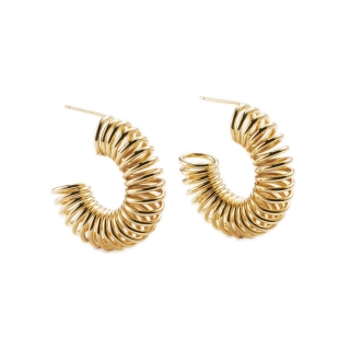 AYO Perfect Ten Gold Hoop Earrings