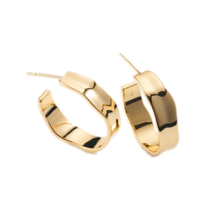 AYO Noble Gold Hoop Earrings
