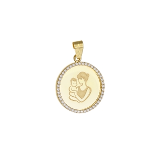 Mother and Child pendant
