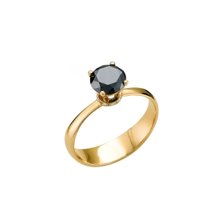Black Diamon Ring