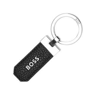 Key ring Hugo Boss Classic Grained Black