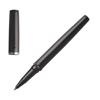 Στυλό Hugo Boss Rollerball Pen Gear Metal Dark Chrome