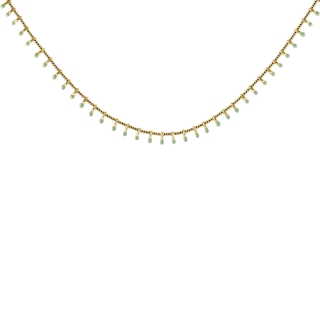 Necklace Rosefield Green Drip