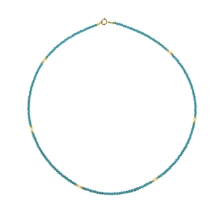 Necklace with turquoise