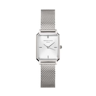 Rosefield The Octagon XS Mesh Silver