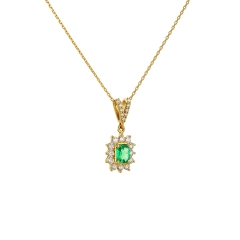 Emerald pendant