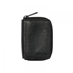 Πορτοφόλι Nixon Orbit Zip Card Leather Black