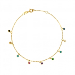 Women's raindow bracelet