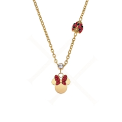 Minnie Mouse necklace