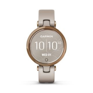 Garmin Lily Sport Rose Gold & Light Sand Silicone