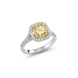 Δαχτυλίδι με κίτρινο διαμάντι