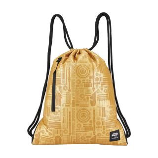 Nixon Everyday Cinch Bag Star Wars C-3PO Gold