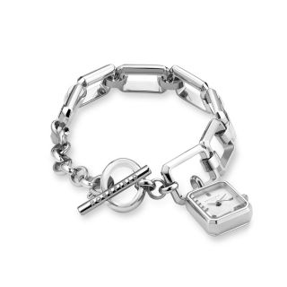 Rosefield The Octagon Charm Chain Silver