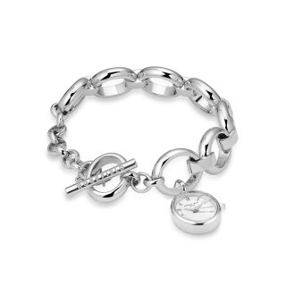 Rosefield The Oval Charm Chain Silver